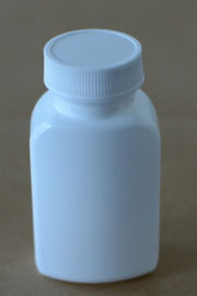 Kleine Vierkante Plastic Flessen Witte Kleur voor Medische Pillen/Tablet Verpakking