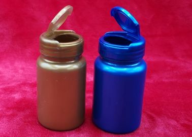 De volledige Reeks kleurde Pillenflessen, Tik - Hoogste Plastic Gemakkelijk te openen/Dichte de Capsulecontainers van GLB
