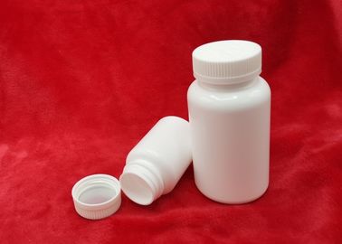 Geen Gebroken HDPE van de Pillenflessen van 120ml Plastic Materieel Hoogtepunt plaatste voor Medische Tablet Verpakking