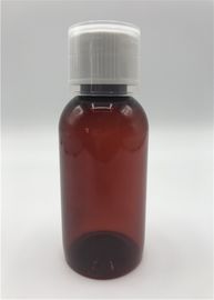 De lichte Bestand Fles van de HUISDIEREN Bruine Nevel, de Plastic Fles van 120ml voor Geneeskunde Lichtgewicht