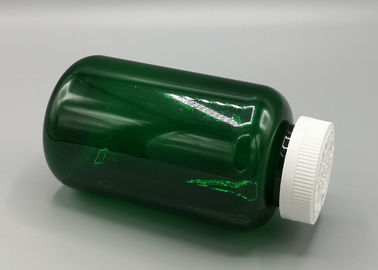140mm Containers van de Hoogte de Plastic Vitamine, het Bruine/Transparante Plastic Geneesmiddel van Tabletcontainers