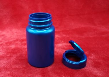 Kleurrijke Ronde Plastic Flessen, Farmaceutische Gemakkelijk te openen/Dichte Pillenflessen