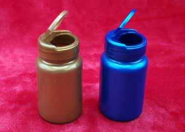 Blauwe 100ml om Plastic Flessen, Tik - Hoogste GLB kleurde Pillenflessen